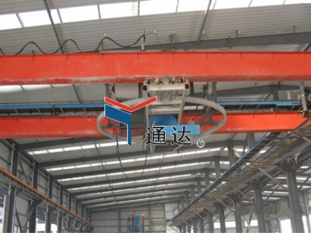 中儲糧鎮(zhèn)江糧油有限公司散料散粕裝車系統(tǒng)——橋式堆包機